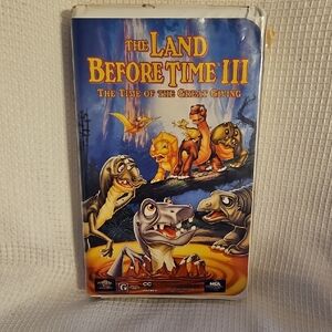 Universal The Land Before Time III VHS Rated G